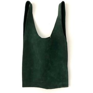Baggu Suede Leather Tote Bag, Like New